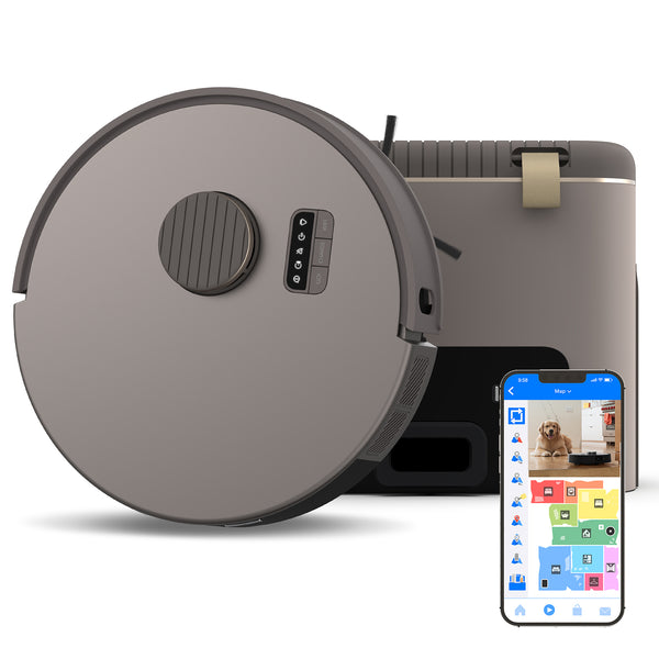 Bio Auto-empty Robotic Vacuum Cleaner and Mop
