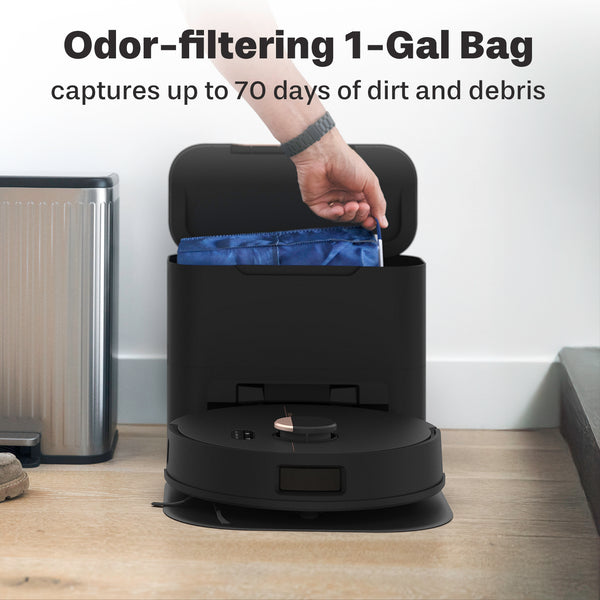 Dustin Plus Self-emptying Robot Vacuum & Mop