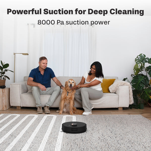 Dustin Plus Self-emptying Robot Vacuum & Mop