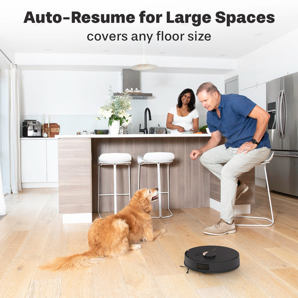 Dustin Plus Self-emptying Robot Vacuum & Mop