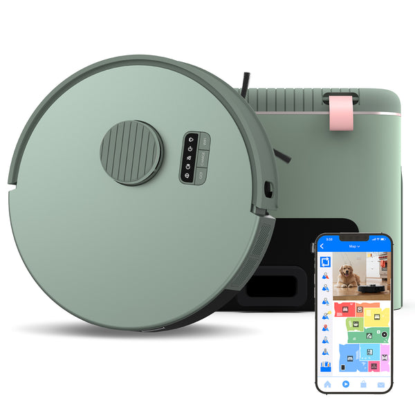 Bio Auto-empty Robotic Vacuum Cleaner and Mop