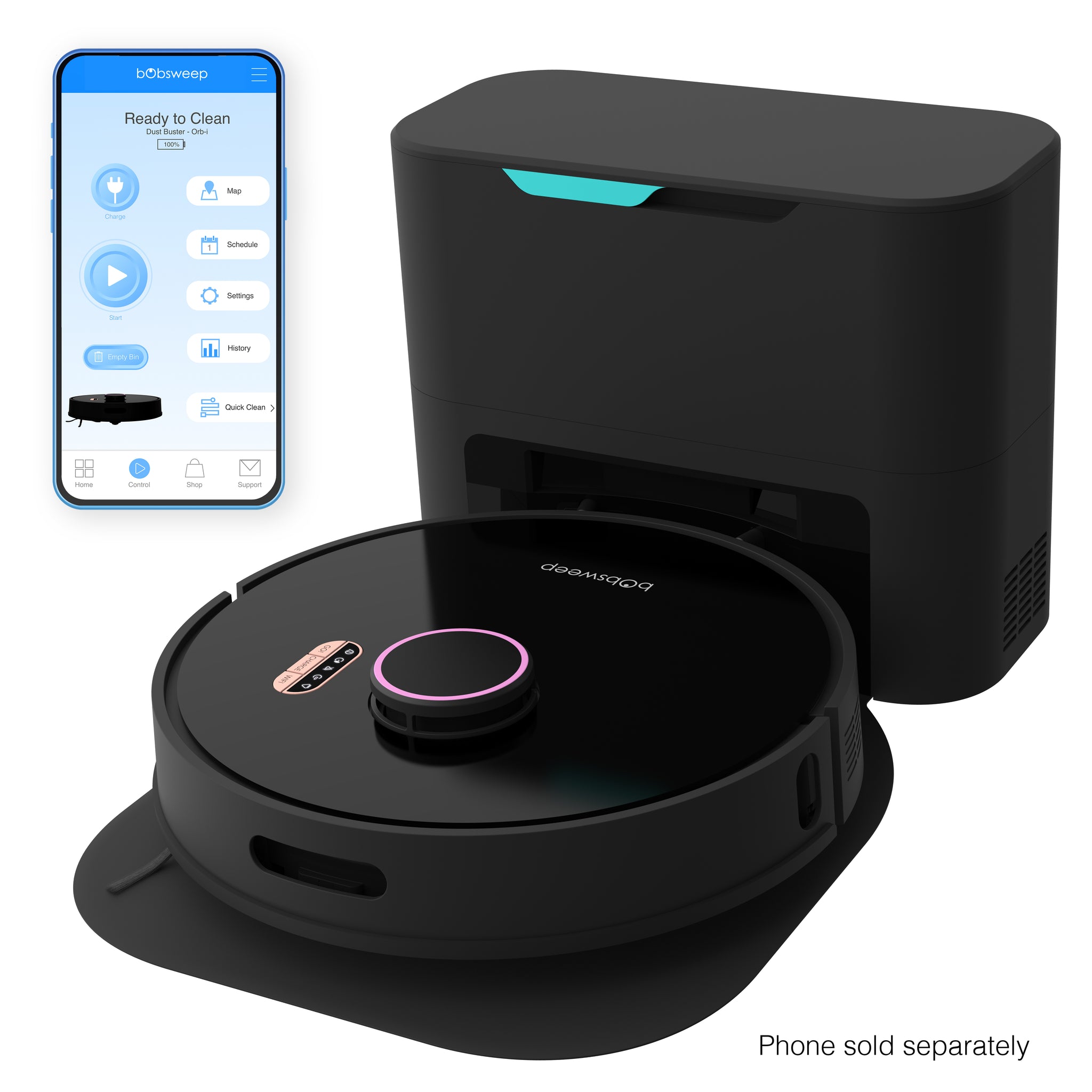 Orb-i Self-empty Robotic Vacuum Cleaner