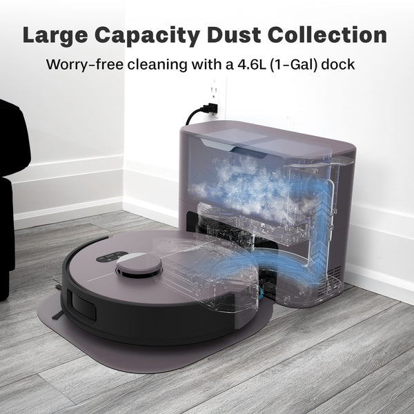 Dustin Combo Self-emptying Robot Vacuum & Mop