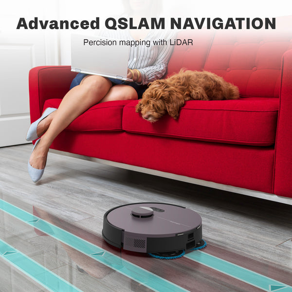 Dustin Combo Self-emptying Robot Vacuum & Mop