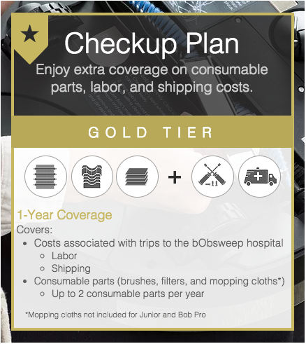 Checkup Plan gold tier
