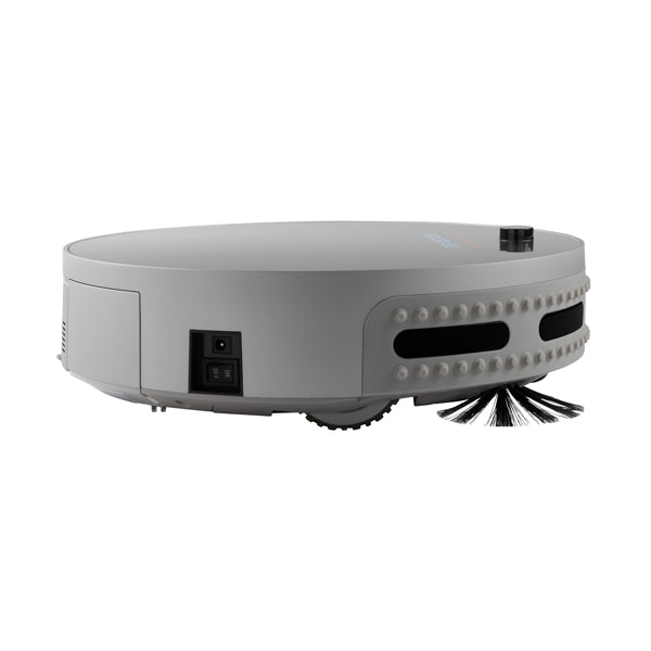 bObi Pet Robotic Vacuum Cleaner and Mop side view in silver