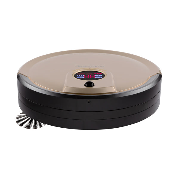 Bob Standard Robotic Vacuum Cleaner and Mop in champagne front view