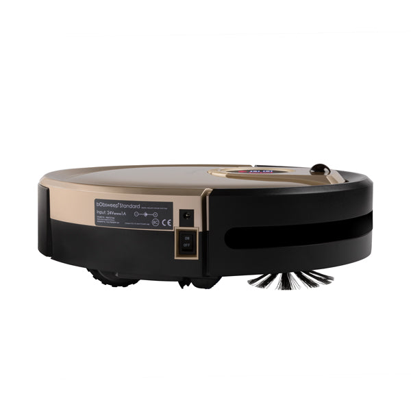 Bob Standard Robotic Vacuum Cleaner and Mop in champagne side view